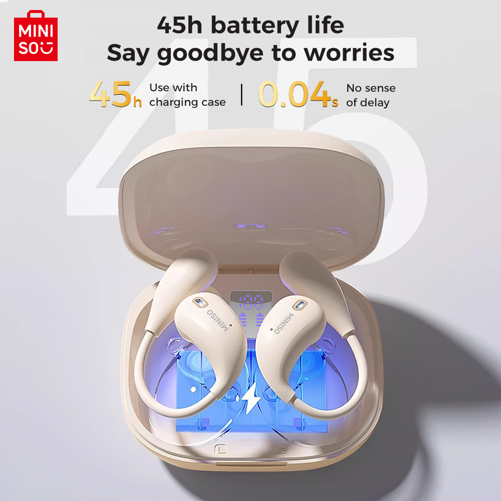 Translator Earphone MINISO X33 Wireless Headphones Bluetooth Translation Earbuds Superb Bass