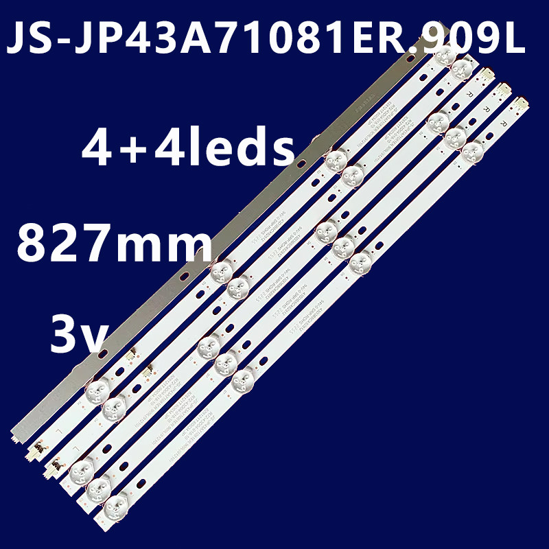 LED Backlight for VHIX-43F169MSY VHIX-43U169MSY JS-JP43A71081ER.909L R72-43D04-018-10