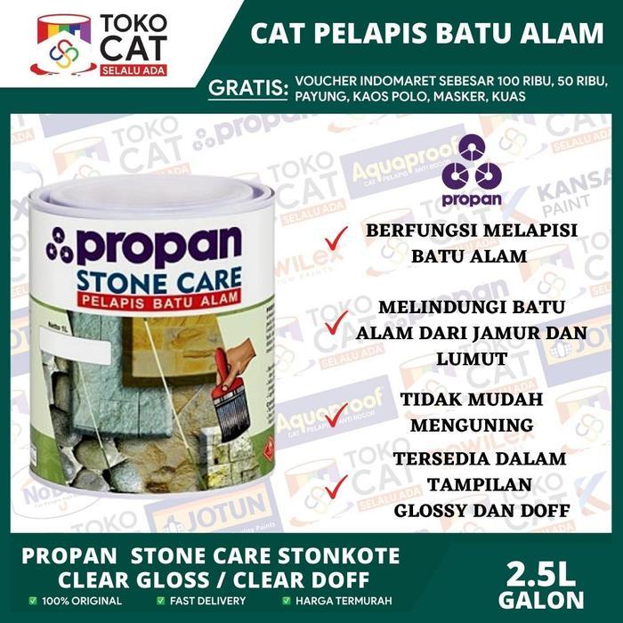 PROPAN STONE CARE CAT BATU ALAM DOFF 2.5 LITER