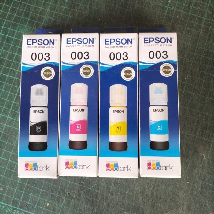 tinta epson 003 original epson - hitam