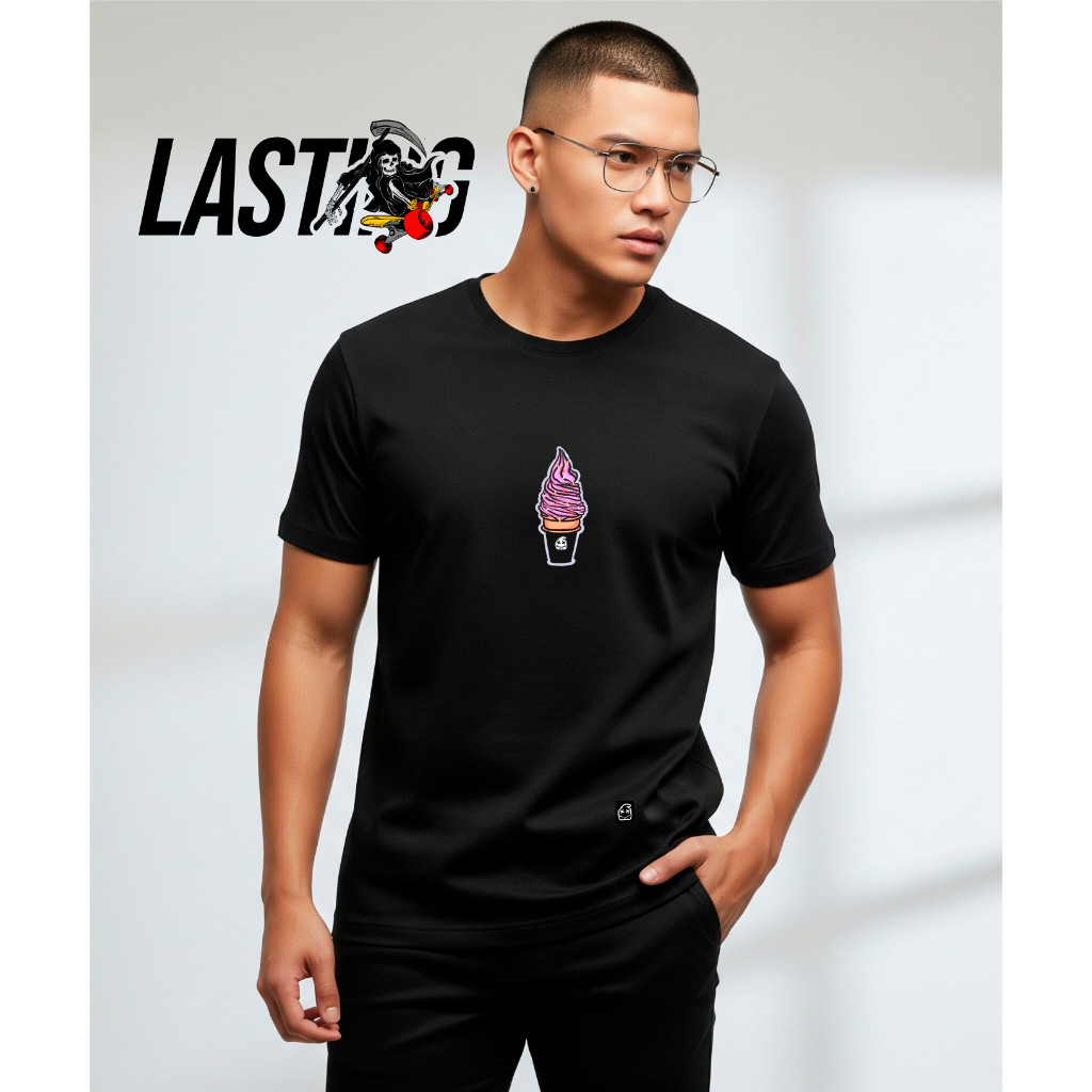 Lasting Kaos " Ice Cream " Kaos Distro / Baju Lasting