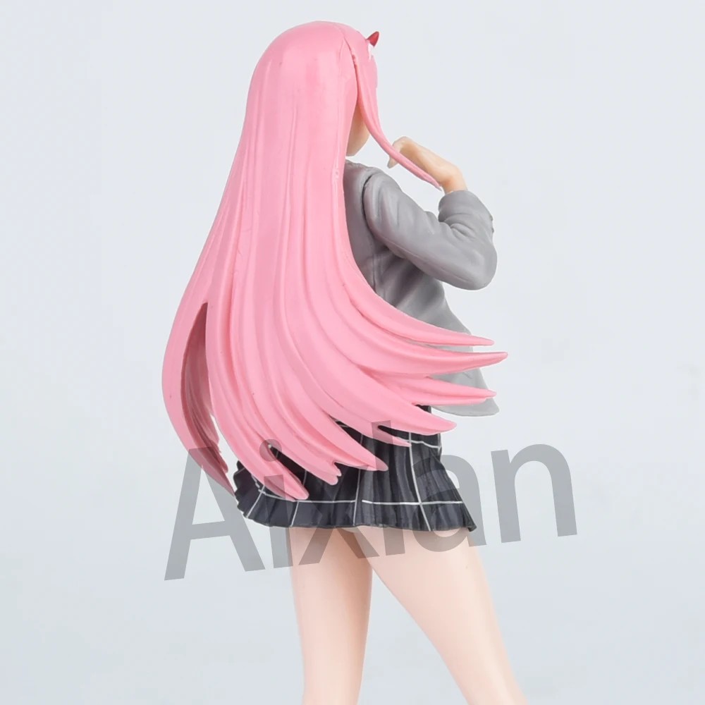 Aixlan 20cm Anime Figure SEGA Zero Two DARLING in The FRANXX 02 National Team PVC Action Figure