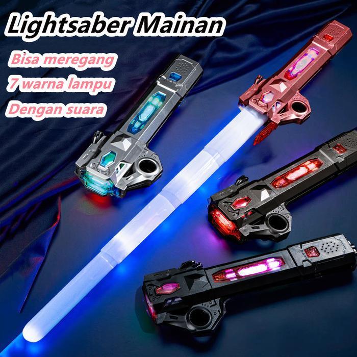 Nodia Toys Pedang Mainan / Mainan Pedang Star Wars / Pedang Laser / Lighsaber / Mainan Lightsaber