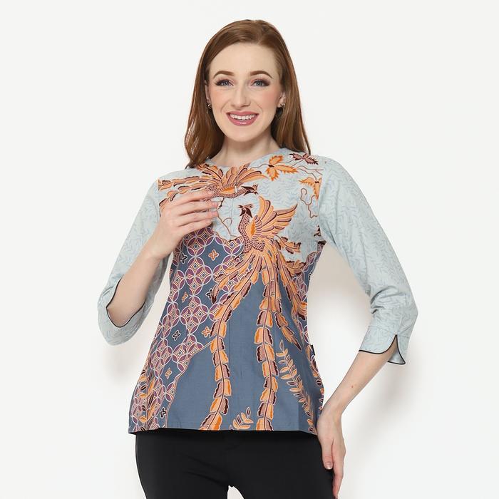 My Aksa Batik Wanita Blouse Honey Henry