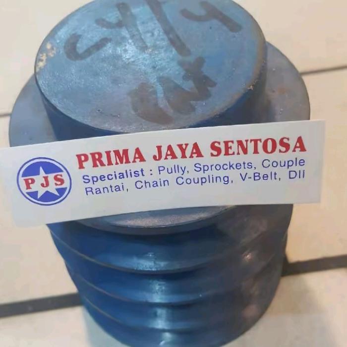 Pully Besi Ancuran C4 - 4 Inch Padat Pulley Padu Puli Cor Ancuran