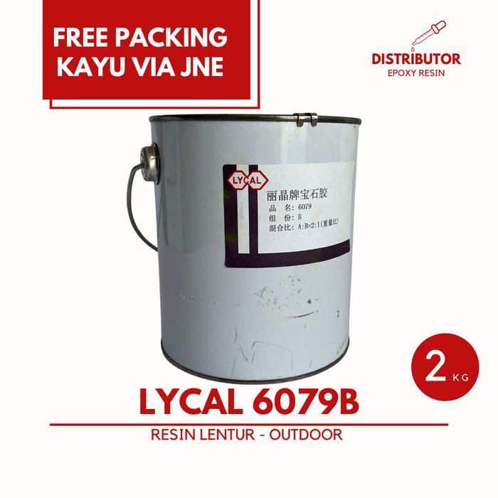 Resin bening Lycal Lentur fleksibel - Lycal 6079 Part B Katalis saja