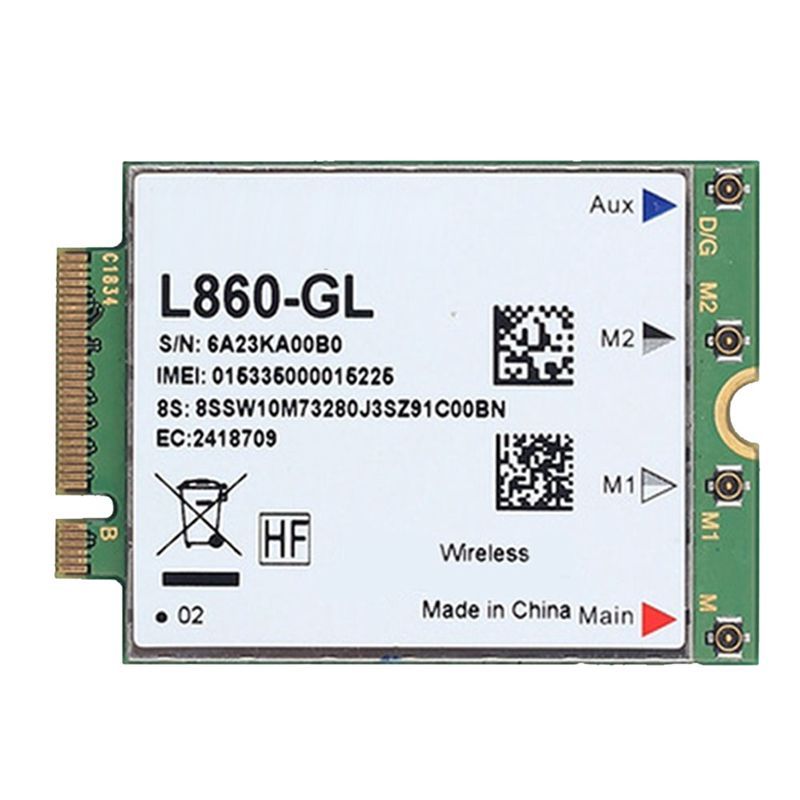 Baru B-Best-Selling-For Fibocom 4G Module M. 2 Wifi Card Universal Version L860-GL WWAN Card Not Sui