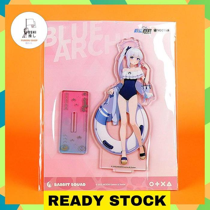 HOT SALE BLUE ARCHIVE TSUKIYUKI MIYAKO SWIMSUIT VER. RABBIT SQUAD ACRYLIC STAND (16CM) TERMURAH