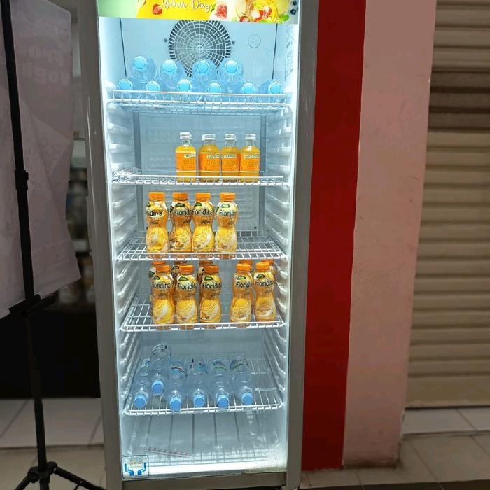 Showcase GEA EXPO 37FR / EXPO-37FR 5 / EXPO 37 FR Rak 282 liter display cooler SECOND Pendingin