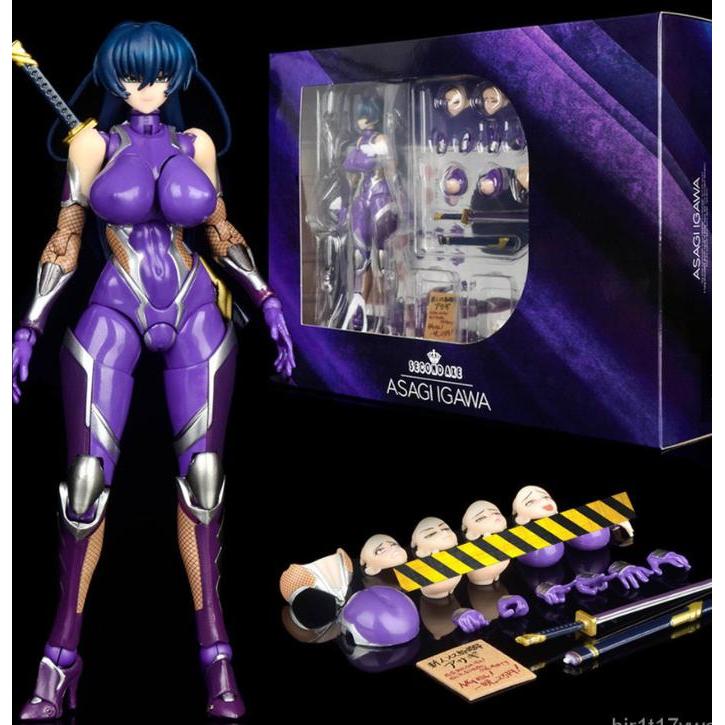 Taimanin Asagi - Igawa Asagi Second Axe Type Action Ver. Recast Toy