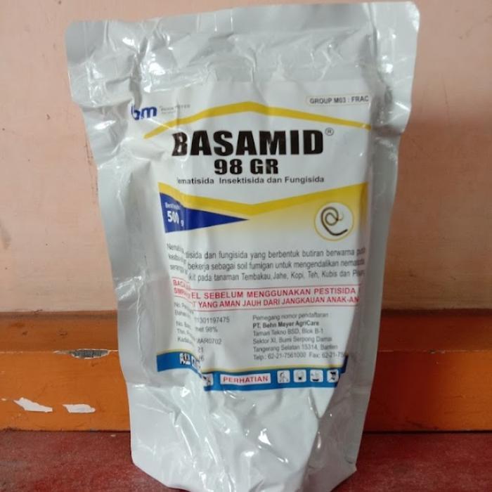 BISA COD Nematisida Insektisida dan Fungisida Basamid 98 GR 500 gr Eceran
