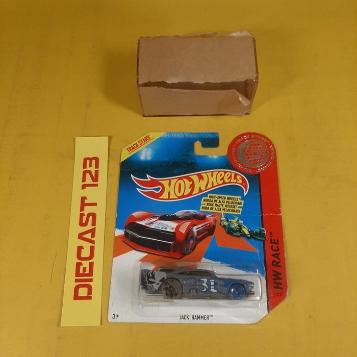 BISA COD Hot Wheels Jack Hammer LOOSE Hotwheels HW RACE Track Stars + case