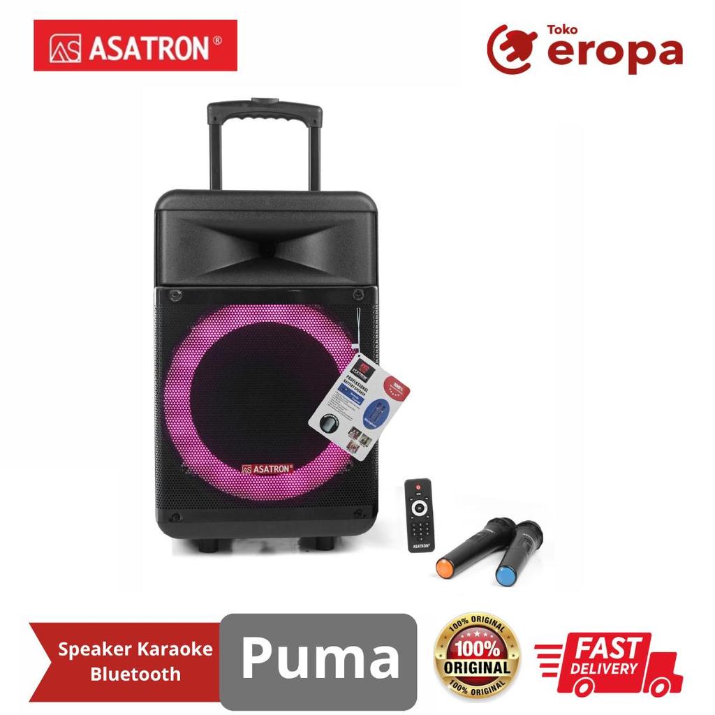 Speaker Karaoke Bluetooth Asatron Puma
