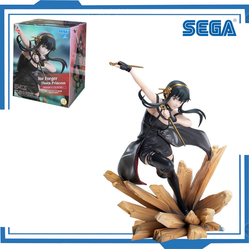 Original SEGA Anime FAMILY Luminasta Yor Forger Thorn Princess Mission Extend PVC Action Figures