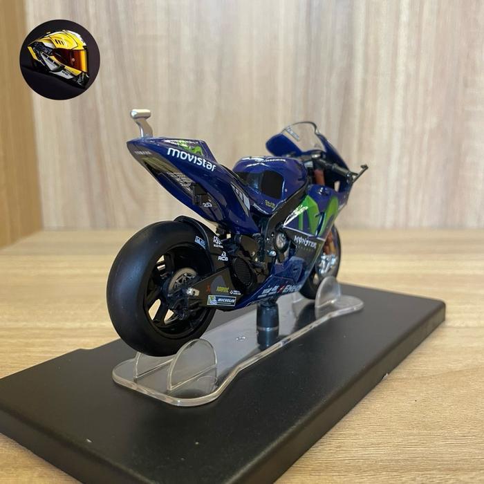 diecast miniatur motoGP rossi edition skala 1:18