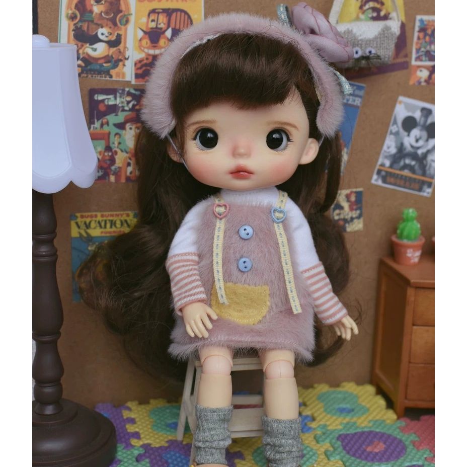 Customization Monst dolls BJD rubber dolls bady girl Cartoon cute dolls