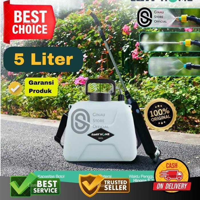 Alat Semprot Rumput Elektrik 5 Liter Semprotan Sprayer Cuci Mobil