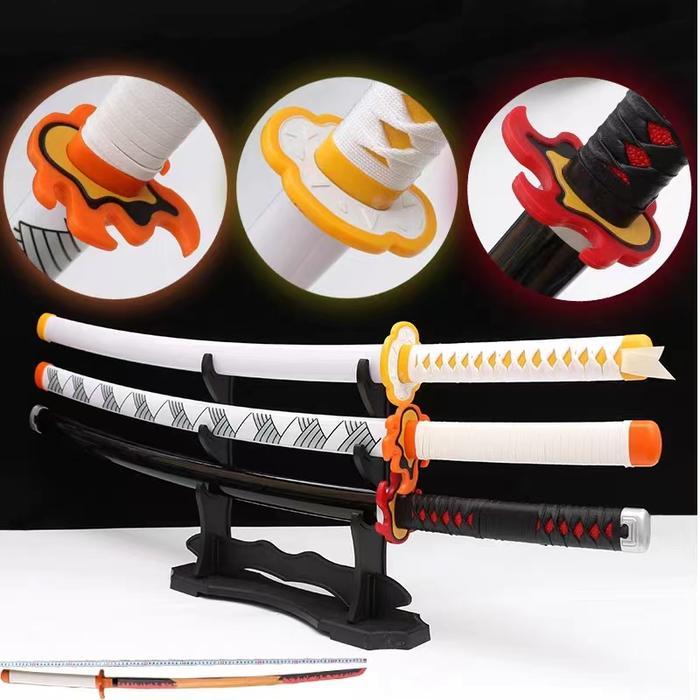 Mira- Sword Toy Cosplay Demon Slayer Sword 104Cm Tanjiro Zenitsu Sword For Children Kids Gifts