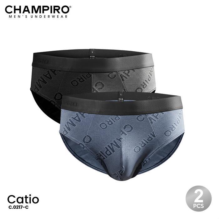 Champiro Dalam Pria Celana Dalam Pria Model Brief 2 Pcs Motif Cetak - M, Campur Pria | Underwear 2 p