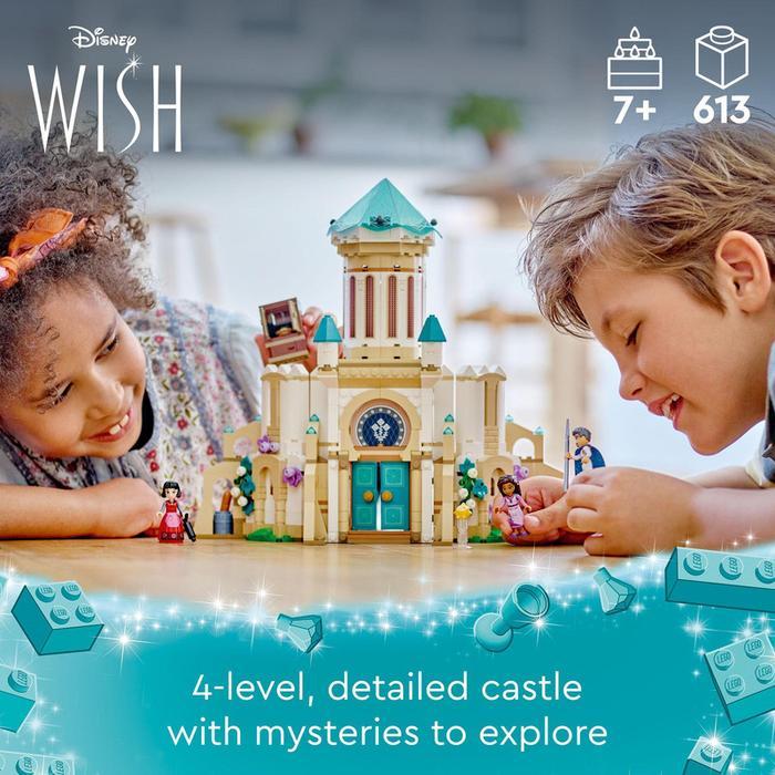 LEGO Disney 43224 King Magnificos Castle (613 Pieces), Building Block, Toys, Bricks