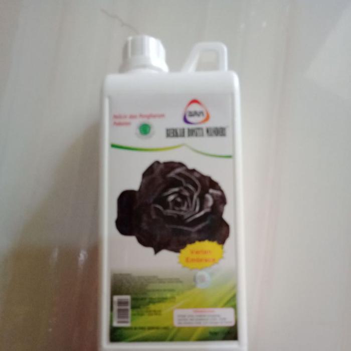 Distributor Pewangi Laundry Brm By Rosita 1 Liter Kemasan Terbaru - Hitam, refil