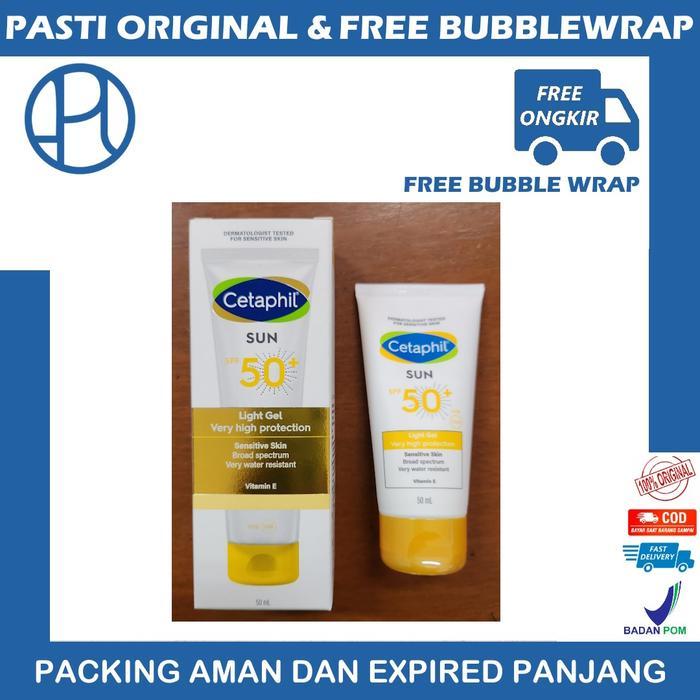 CETAPHIL SUN SPF 50+ LIGHT GEL Sunblock Perawatan Mencerahkan Wajah Facial