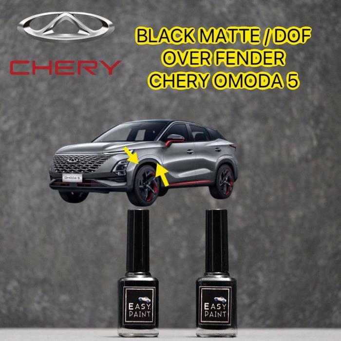 Cat Oles Black Doff Kulit Jeruk untuk Over Fender Mobil Hitam Doff