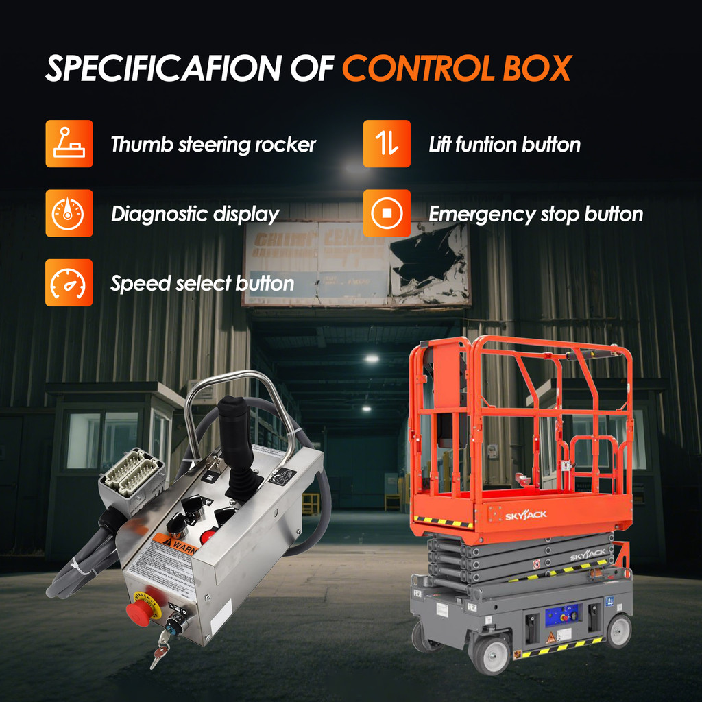 Control Box 114492 Compatible with Skyjack Scissor Lift SJ-800 SJ8241 RT SJ8831 RT SJ8841 RT