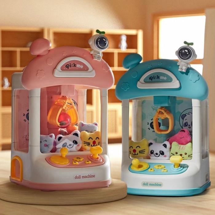 [Tm888]Mainan Capit Boneka Mini / Mainan Anak Tangkap Boneka / Mainan Mesin Capit Boneka Dengan