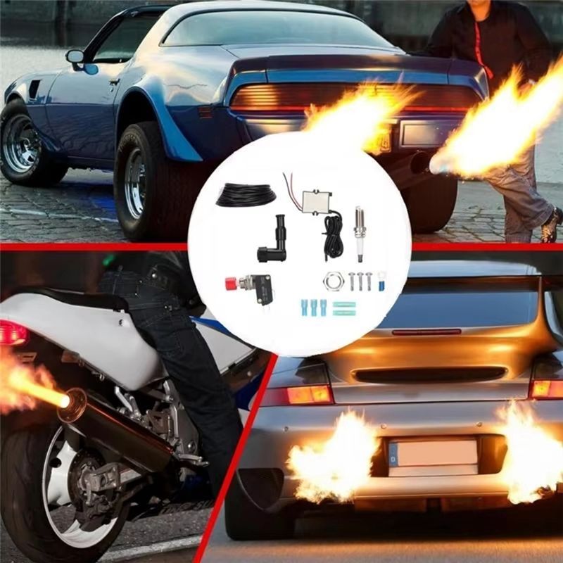 SINGLE FLAMETHROWER EXHAUST FLAME KIT FOR CAR MOTORCYCLE BFTKAFK-SINGLE FLAME THROWER