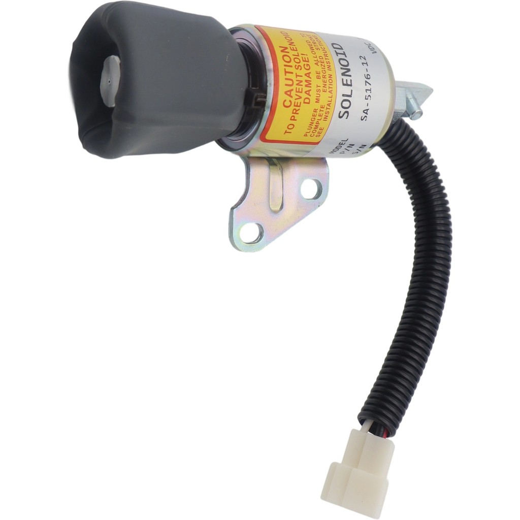 FUEL SHUT OFF SOLENOID SA-4899-12 FOR KUBOTA D722 D902 Z482 ENGINE
