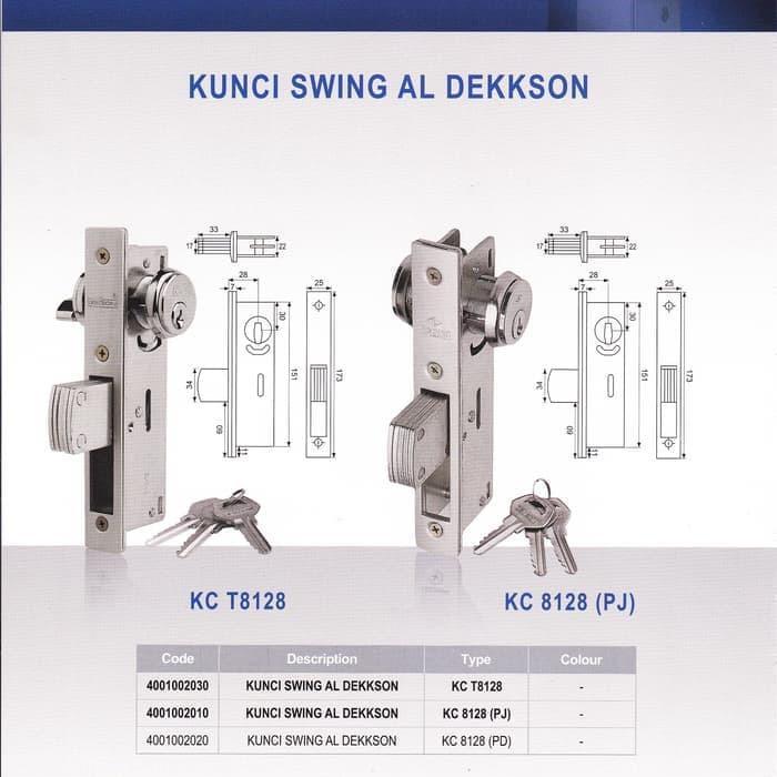 Kunci 8128 Dekkson Pj (Kunci Swing Al Dekkson Kc 8128)