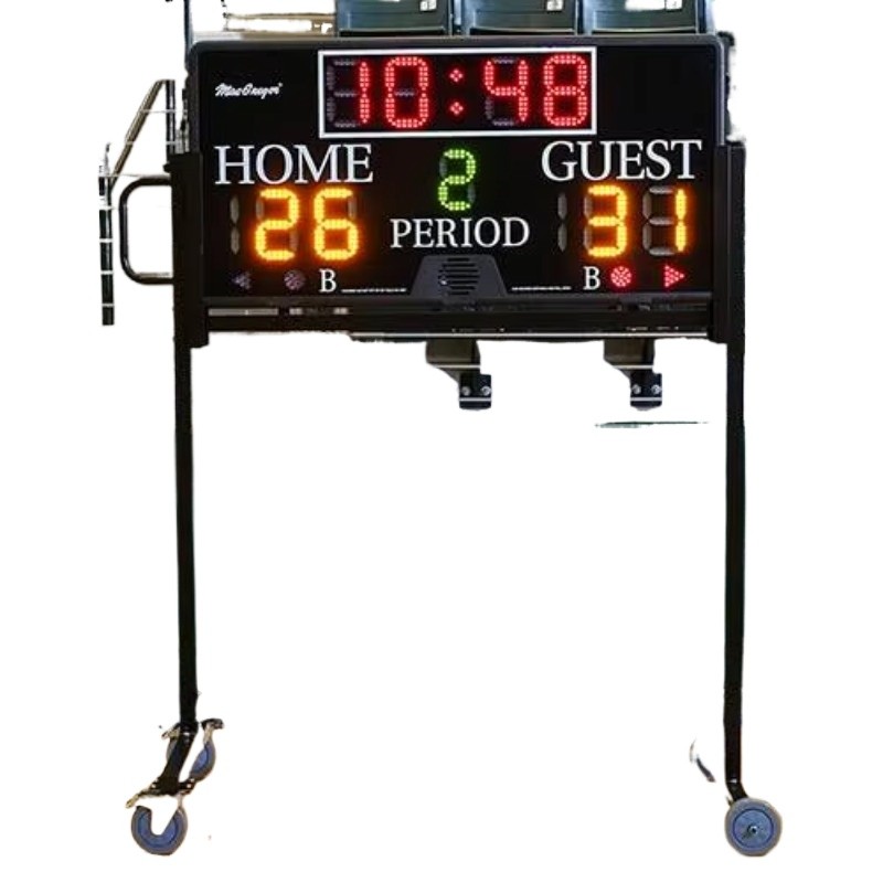 4' X 2' Multisport Indoor Outdoor Electronic Football Score Board LED ScoreBoard Score Basketball
