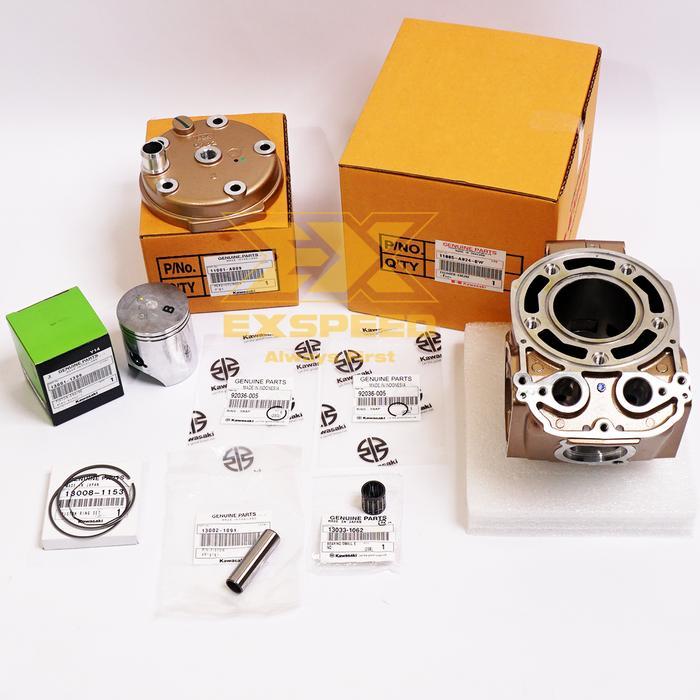 BLOK PDK BW GOLD + PISTON SET 13001-1399 + HEAD + KUPINGAN
