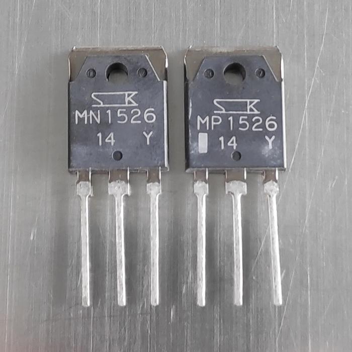 Transistor Tipe Mp1526 15A 260V Komponen Power Tr Mp1526 150W Pasti Promo