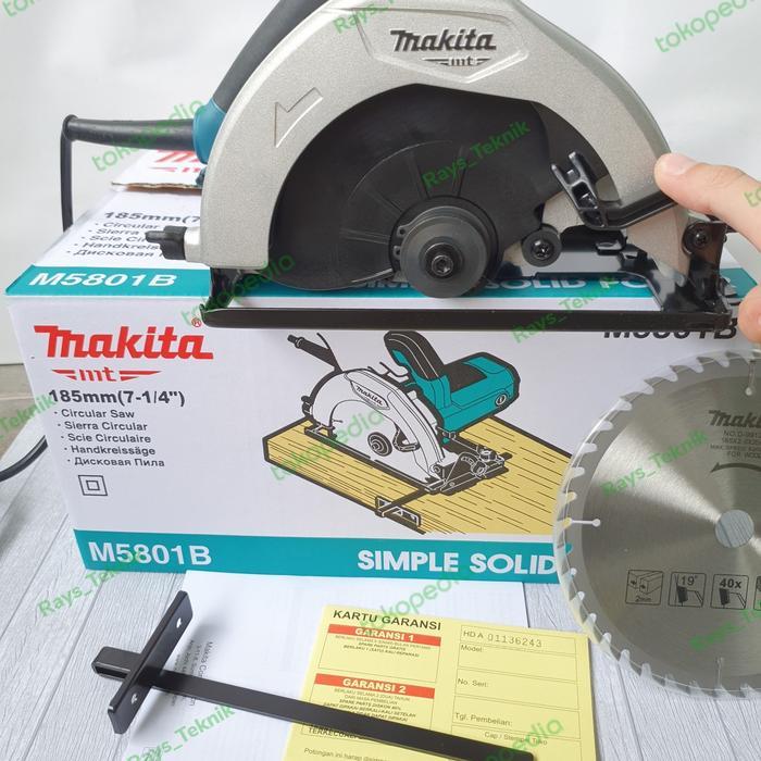 tokobryani Makita M5801B Mesin Circle Makita Circular Saw Makita M 5801 B / 5801B