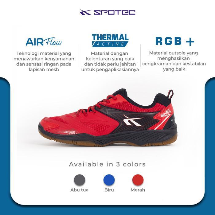 Sepatu Badminton / Sepatu Badminton SPOTEC Neptune