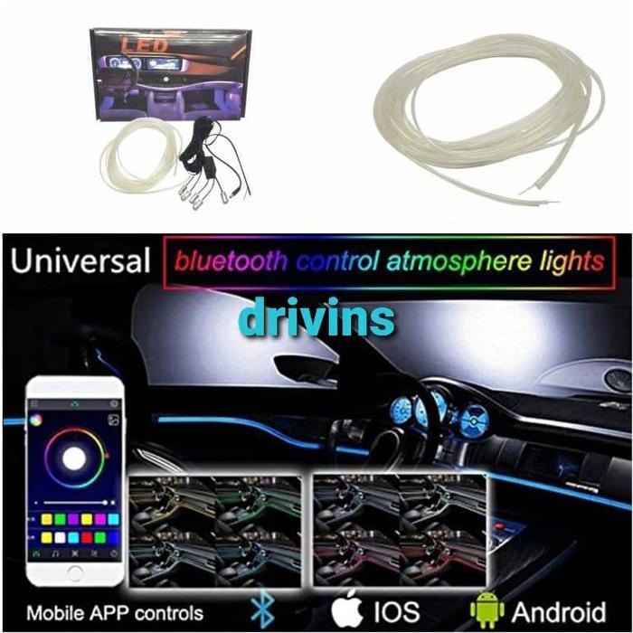 TERBARU LAMPU INTERIOR RGB APPS LED AMBIENT LIGHT