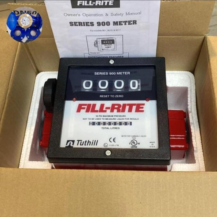 Flow Meter Fill Rite Series 901CL 1.5 Meteran BBM Solar Diesel USA