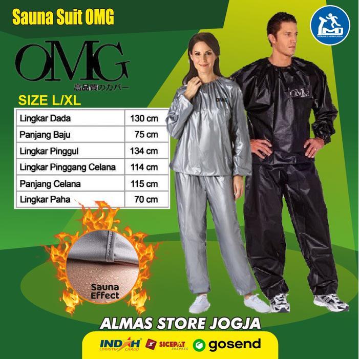Setelan Sauna Suit Mantel Set Pakaian Olahraga Pembakar Lemak Unisex Terlaris