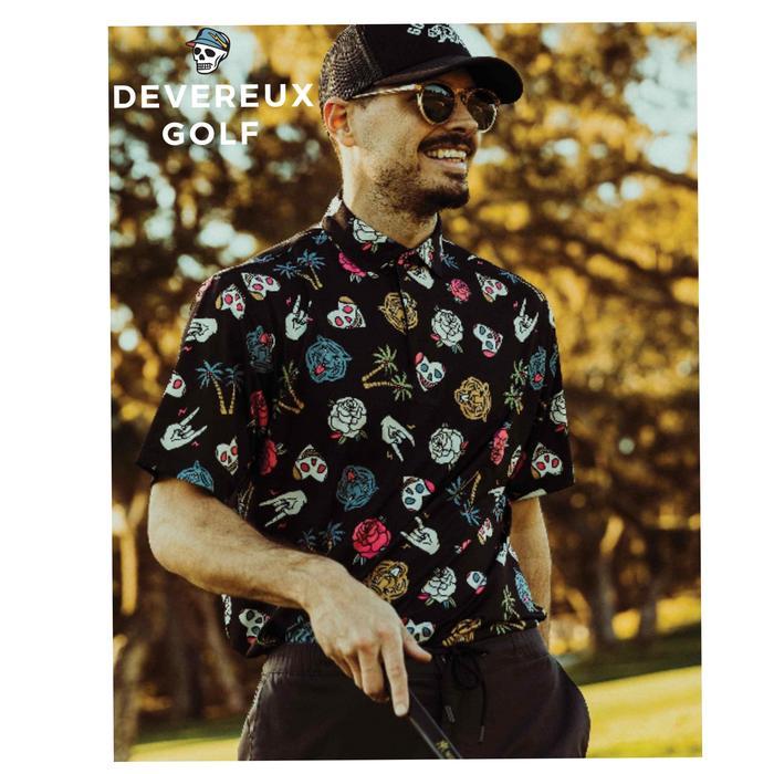 Polo shirt golf pria baju golf pria kaos golf pria man dvx men