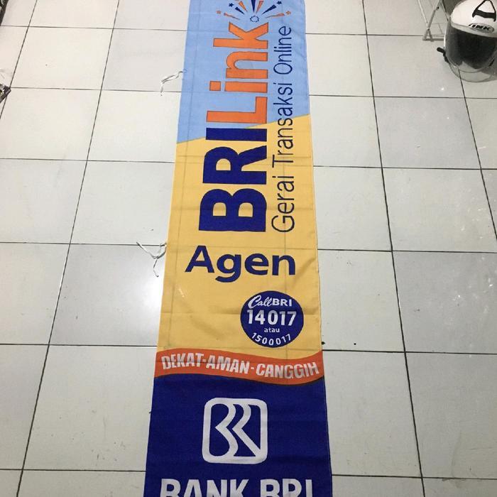Umbul Umbul Agen Brilink Ukuran 60X300Cm Tbk