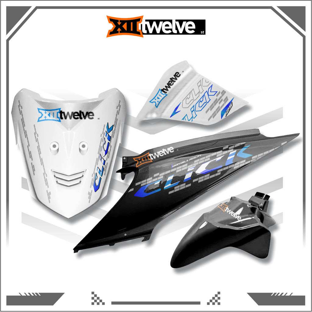 STRIPING TRANSPARAN HONDA BEAT KARBU NVX