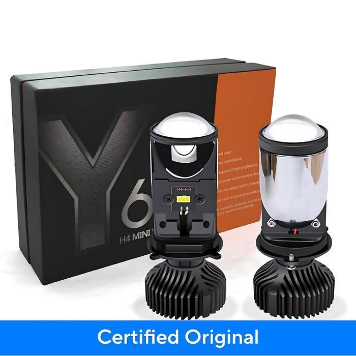 Lampu Depan Mobil H4 5500K High Low Beam Car Led Headlight Bulb