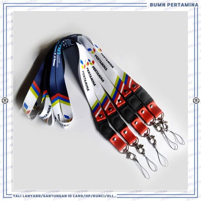 "New" TALI LANYARD ID CARD / GANTUNGAN ID CARD/HP/DLL.. BUMN PERTAMINA