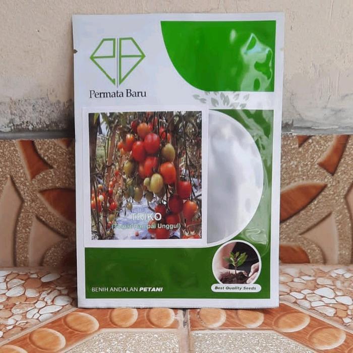 Benih Tomat OP Triko 5 gram Produk Permata Baru Bibit Tomat OP unggul