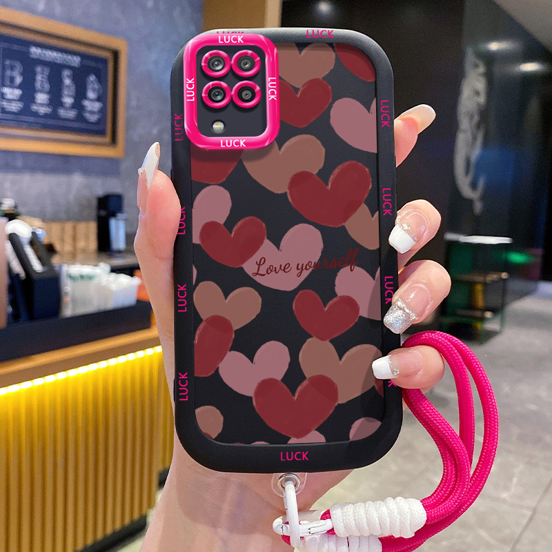 Casing Hp untuk Samsung A12 4G A12 5G M12 F12 A22 M22 M32 Case Casing HP Softcase silikon Kasing lan