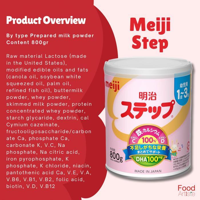Meiji Step Susu Formula Jepang Toddler 12 Bulan Keatas Terlaris