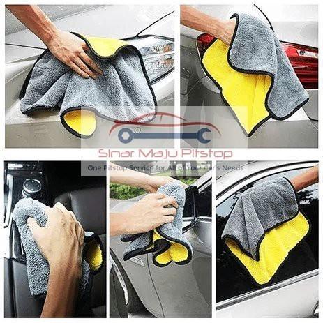 Lap Microfiber Kain 2 Sisi Bahan Halus Poles Kilap & Bersihkan Mobil - Meguiar'S