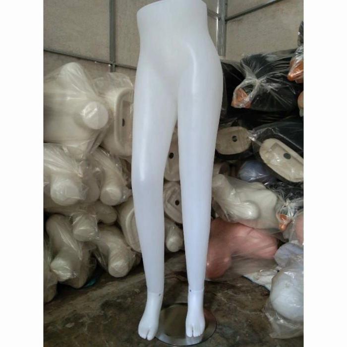 Manekin Patung Plastik Celana Wanita Dewasa/ + Plat Manekin Kaki Cewe